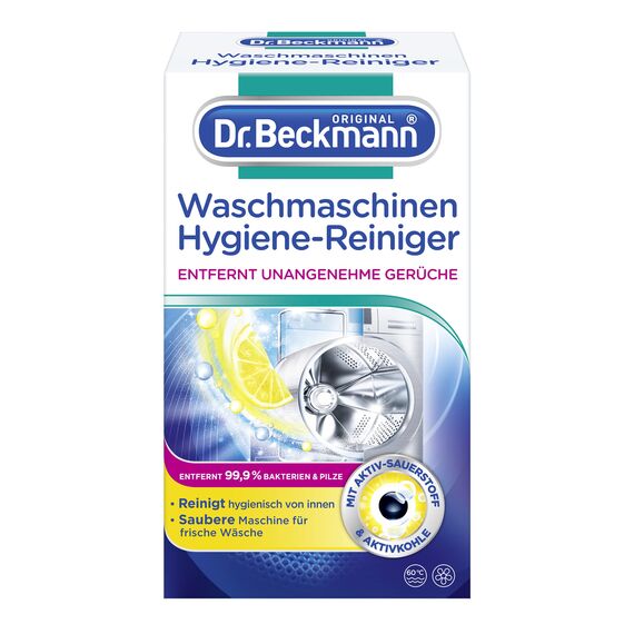 Dr. Beckmann Waschmaschinen Hygiene-Reiniger mit Aktivkohle (6x 250 g)