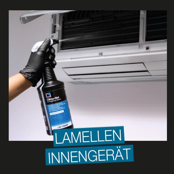 Errecom Clima-Net, Reiniger für Klimaanlagen, Filter, Lamellen und Außengeräte, 1L