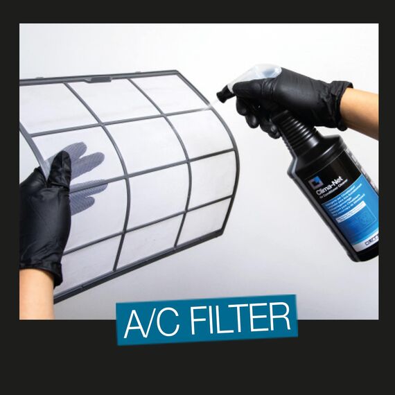 Errecom Clima-Net, Reiniger für Klimaanlagen, Filter, Lamellen und Außengeräte, 1L