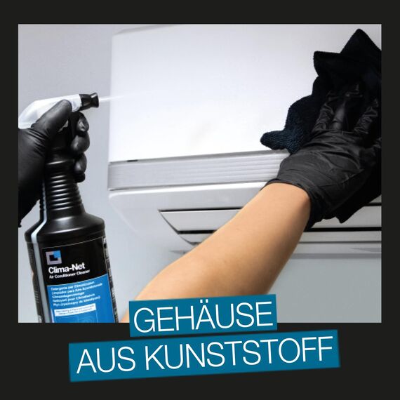 Errecom Clima-Net, Reiniger für Klimaanlagen, Filter, Lamellen und Außengeräte, 1L