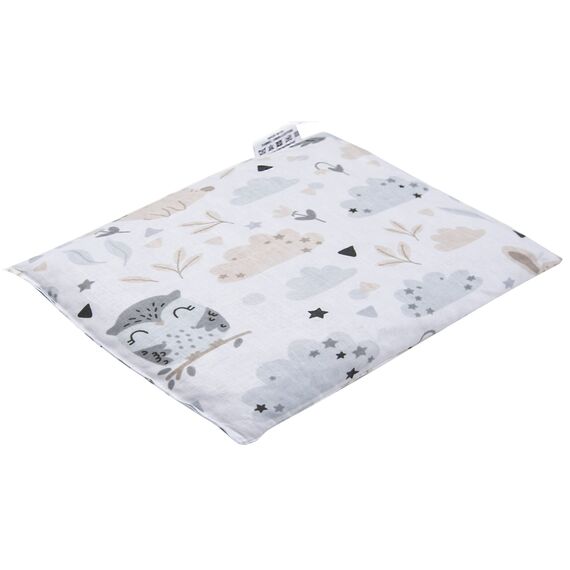 Medi Partners Kirschkernkissen Mikrowelle 20x25cm Körnerkissen groß Wärmekissen 500g Rechteck 100% Baumwolle Öko Natur Massagetherapie - Kirschkernkissen nacken schulter Kältetherapie (Lichtung)