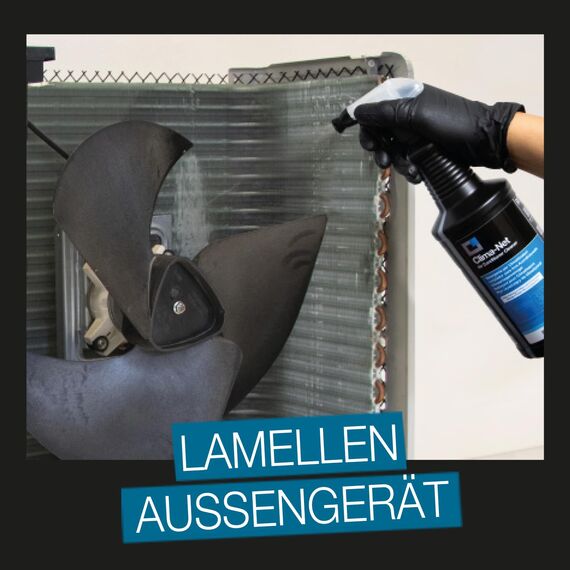 Errecom Clima-Net, Reiniger für Klimaanlagen, Filter, Lamellen und Außengeräte, 1L
