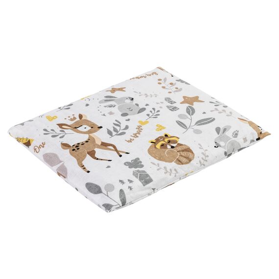 Medi Partners Kirschkernkissen Mikrowelle 20x25cm Körnerkissen groß Wärmekissen 500g Rechteck 100% Baumwolle Öko Natur Massagetherapie - Kirschkernkissen nacken schulter Kältetherapie (Reh)