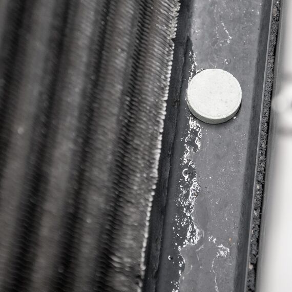 ERRECOM - A/C Tabs, Tabletten für Klimaanlage, verhindern die Bildung von Algen, Schleim, Schlamm und Gerüche in Klimaanlage und Kondensatablauf, langanhaltende Wirkung, 40 Tabletten à 8g