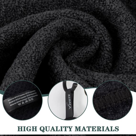 VIVOTE Mikrofasertücher Barista Tuch Schwarz Waffeltuch Spüllappen Waschbar Spültuch für Küche Dicke Haushalts Putzlappen Fusselfrei 30 cm X 30 cm 12 Stück