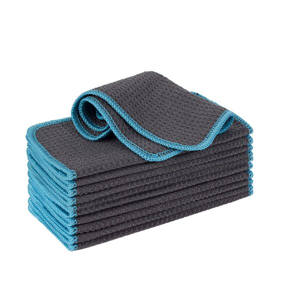 VIVOTE Mikrofasertücher Barista Tuch Waffeltuch Spüllappen Waschbar Spültuch für Küche Dicke Haushalts Putzlappen Fusselfrei 20 cm X 20 cm 12 Stück