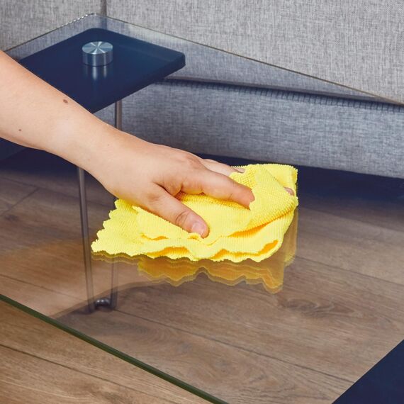 Spontex Microfibre Allzwecktücher 8+2 Gratis, 1 Packung - bunte Mikrofasertücher