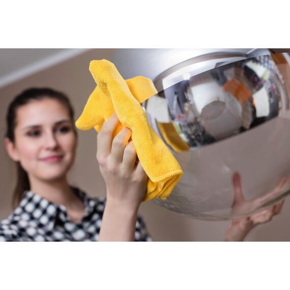 Vileda Mikrofasertücher Colors, Allzwecktücher Multipack aus Mikrofasern, 30 x 30 cm, Mehrfarbig zur Unterscheidung der Anwendungsbereiche, 8+1 gratis