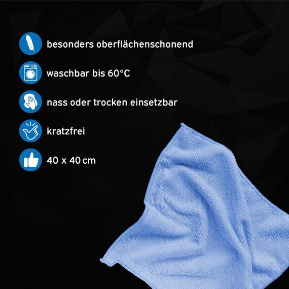 Geberit Sticks 244.600.00.1, 10er Set a 8 Sticks, für Duofresh Einwurfschacht, Wasserkastensticks - inklusive Mikrofasertuch by kör4u - Made in Germany