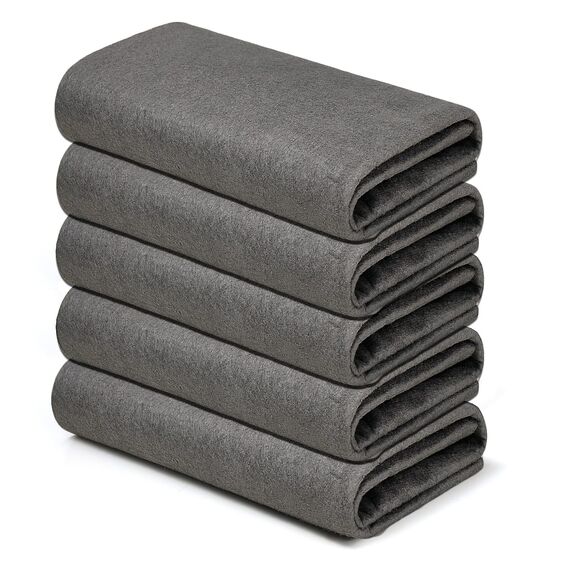 WEREY Verdicktes Magisches Reinigungstuch,Wiederverwendbaren Mikrofasertücher.Fusselfrei Putzlappen - Streifenfreies Wundertuch Für Geschirrtücher,Staub Lappen,Autos.(5 Stück,30x40cm)