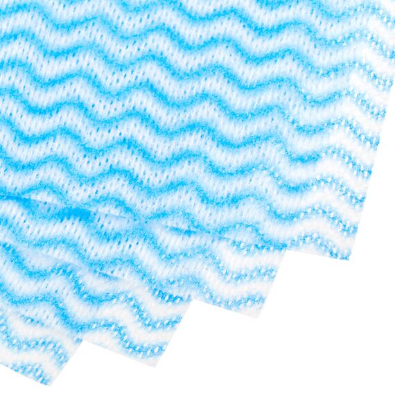 com-four® 120x Wischtuch - Wiederverwendbare Reinigungstücher für Küche, Bad und Haushalt - Mehrzweck-Lappen in 3 Farben - waschbares Putztuch (120 Blatt - 30x40cm)