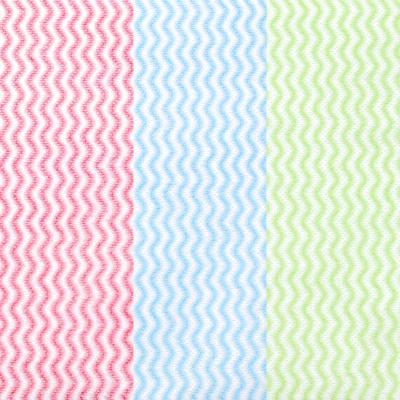 com-four® 120x Wischtuch - Wiederverwendbare Reinigungstücher für Küche, Bad und Haushalt - Mehrzweck-Lappen in 3 Farben - waschbares Putztuch (120 Blatt - 30x40cm)