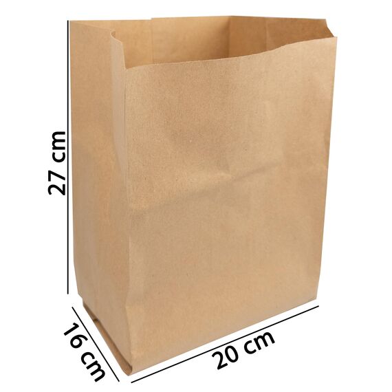 Biomüllbeutel 10L I 40Stk Bio Müllbeutel plastikfrei I Bio Papiermülltüten nass & reißfest I Kompostierbare Müllbeutel I Papier Biomüllbeutel I Papierbeutel Biotonne I Bio-Kompostbeutel