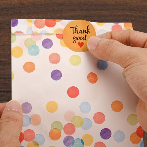 50 Stück Geschenktüten Kindergeburtstag,Tüten kindergeburtstag mit 60 Aufkleber,Papiertüten Kindergeburtstag,Geschenktüten Klein für Mitgebsel Kindergeburtstag,Hochzeit,Party (A)