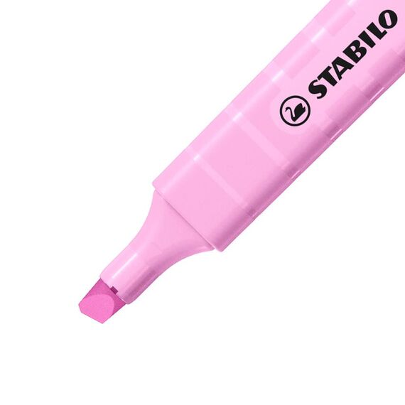STABILO - Textmarker - swing cool Pastel - 2er Pack - Seidengrau, frische Fuchsie