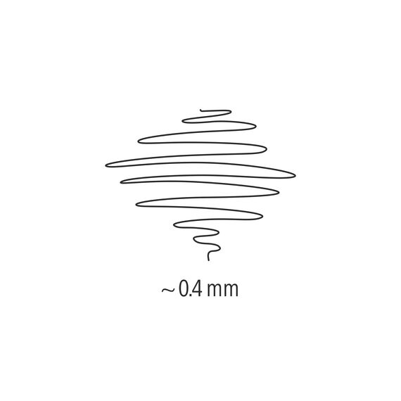 STAEDTLER permanent Marker Lumocolor, orange, Superfein, ca. 0,4 mm, wisch- und wasserfest, Made in Germany, lange Lebensdauer, 10 orange Universalstifte im Kartonetui, 313-4