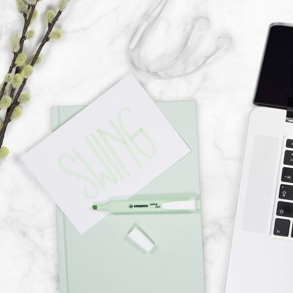 STABILO - Textmarker - swing cool Pastel - 6er Pack - Blister