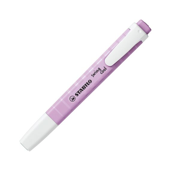 STABILO - Textmarker - swing cool Pastel - 2er Pack - Hauch von Minzgrün, Schimmer von Lila