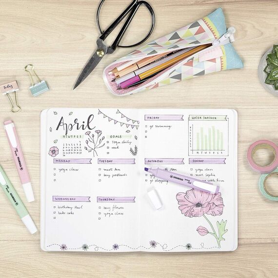 STABILO - Textmarker - swing cool Pastel - 6er Pack