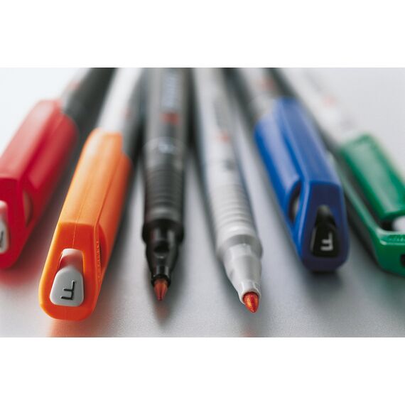STABILO Folienstifte OH Pen F 0,7mm non-permanent (4 piece)