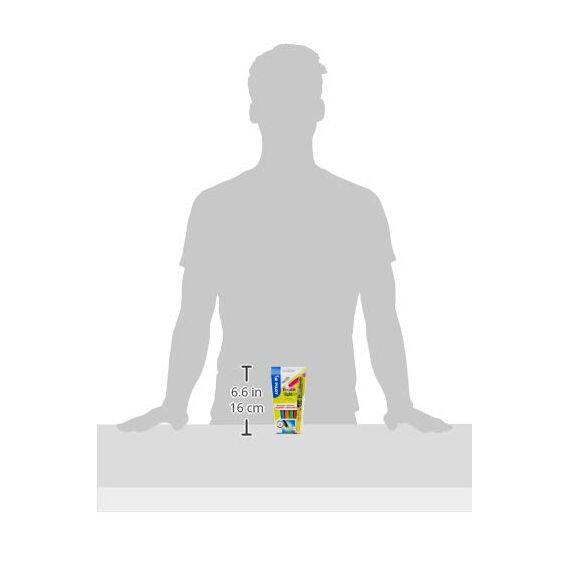 PILOT - 6er-Set FriXion Light - Radierbarer Textmarker - Neonpink, Neongelb, Violett, Blau, Orange, Grün - Keilspitze für feine oder breitere Linien