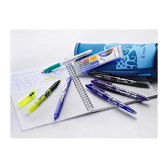 PILOT FriXion Light, Radierbarer Textmarker, (Neongelb), 1 stück (3er Pack)