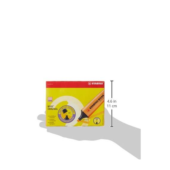 STABILO - Textmarker - BOSS ORIGINAL - 10er Pack - rot