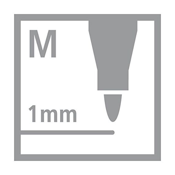 STABILO - Folienstift - OHPen universal - wasserlöslich medium - 10er Pack - rot