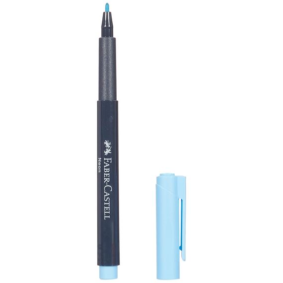 Faber-Castell 160806 - Neon Marker, Layoutmarker, 6er Etui Multimarker