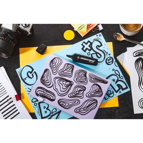 STABILO - Marker - BOSS ORIGINAL - 10er Pack - schwarz