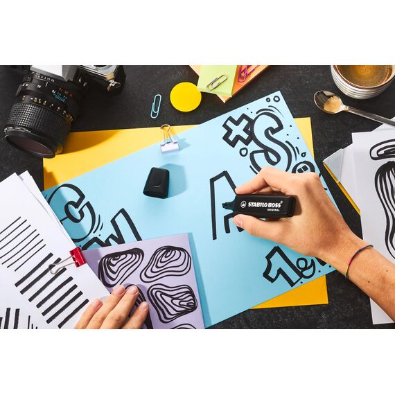 STABILO - Marker - BOSS ORIGINAL - 10er Pack - schwarz