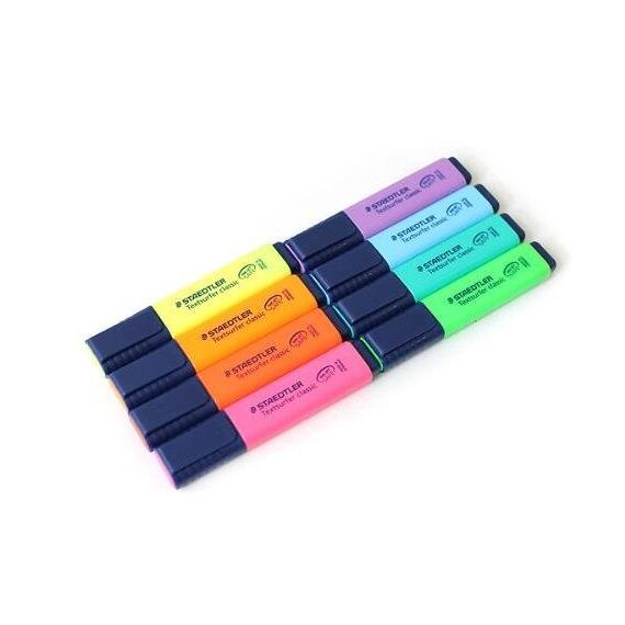 STAEDTLER Set mit 6 Textmarkern"Textsurfer Classic" Rot