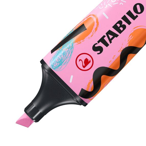 STABILO - Textmarker - BOSS ORIGINAL Pastel by Ju Schnee - 8er Tischset - mit 8 verschiedenen Pastellfarben