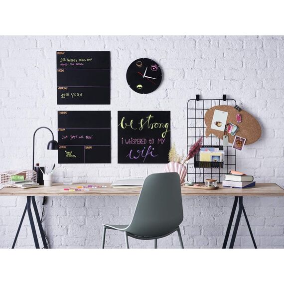 edding 4085 Kreidemarker - kupfer - 1 Kreidestift - Rundspitze 1-2 mm - dünner Kreidestift für Tafel abwischbar - zum Beschriften von Fenster, Glas, Spiegel - Tafelstift mit deckenden Farben