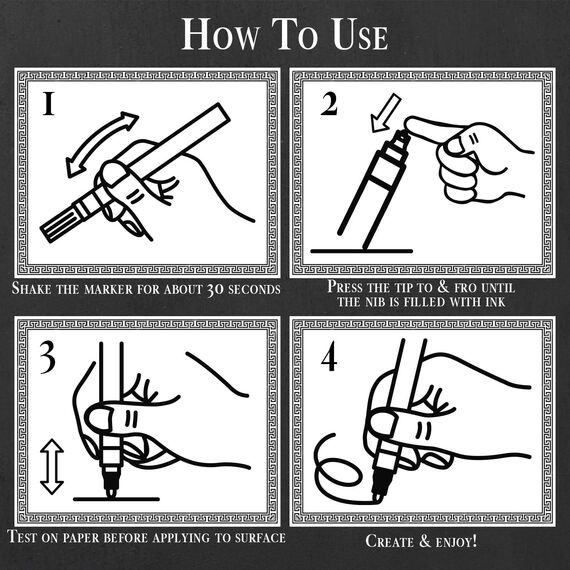 Pinturale Arts Set 4 Kreidestift Weiß | 3mm Spitze | Kreidemarker Weiss | Kreidestifte Für Tafel Abwaschbar, Kreidestifte Für Fenster, Glas, Metall, Keramik | Chalk Marker Weiß