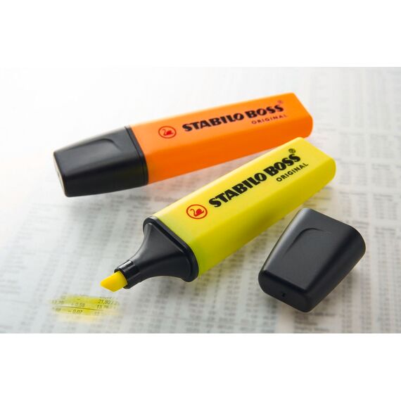 STABILO - Textmarker - BOSS ORIGINAL - 23er Tischset - mit 9 Leuchtfarben & 14 Pastellfarben