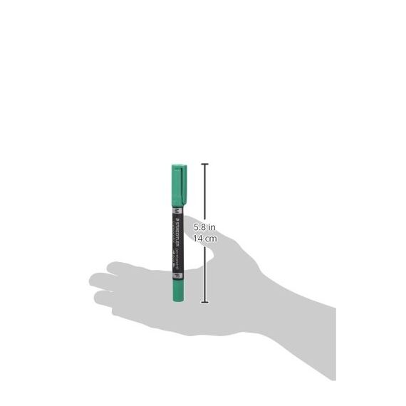 Staedtler 348-5 Staedtler 348-5 - Lumocolor Zweispitzmarker, permanent, grün