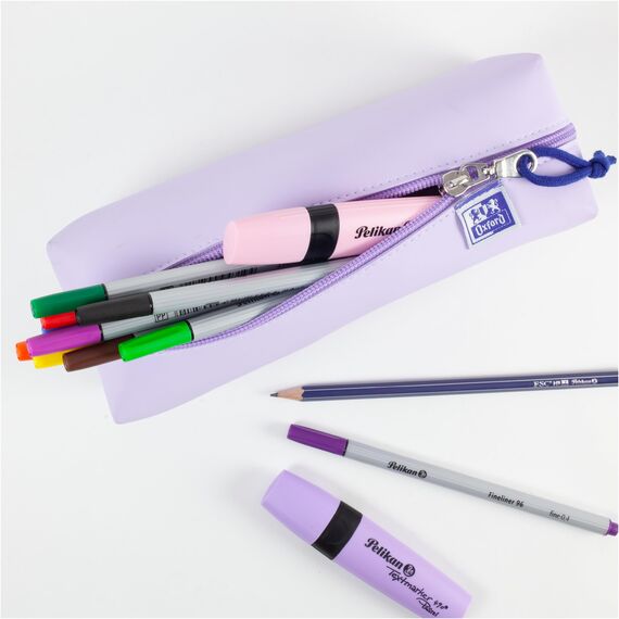 Pelikan Textmarker 490, 6 x Pastell-Farben, 6 Stück, mit Keilspitze