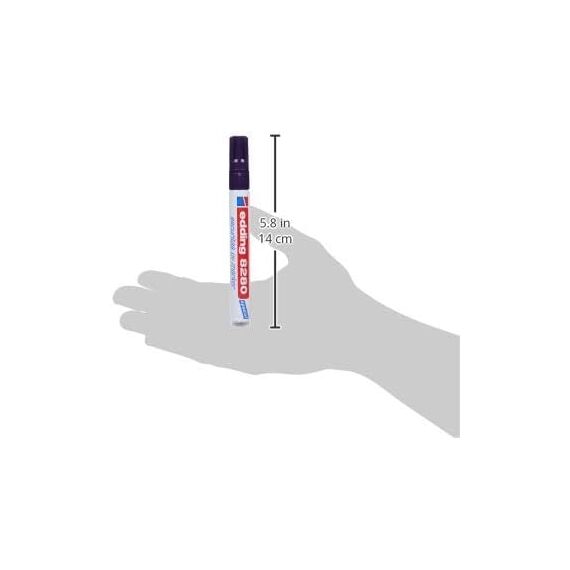 edding 4-8280100_2 Permanent-Marker, UV Marker (UV Marker, 1 stück (5er Pack))