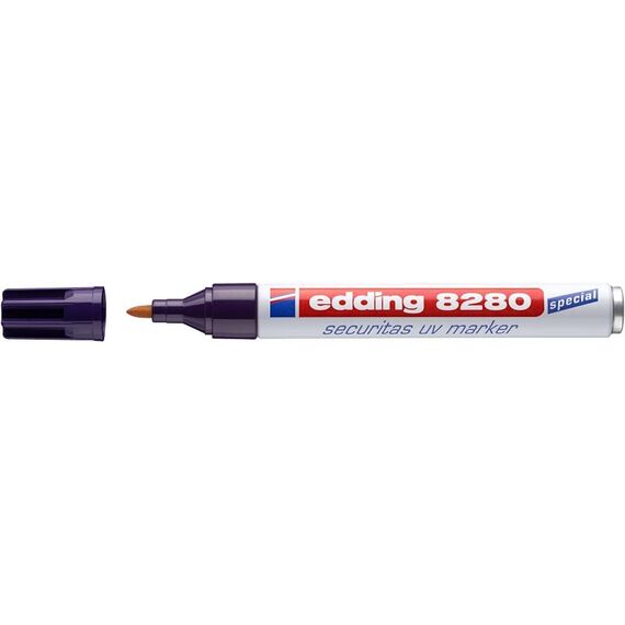 edding 4-8280100_2 Permanent-Marker, UV Marker (UV Marker, 1 stück (5er Pack))