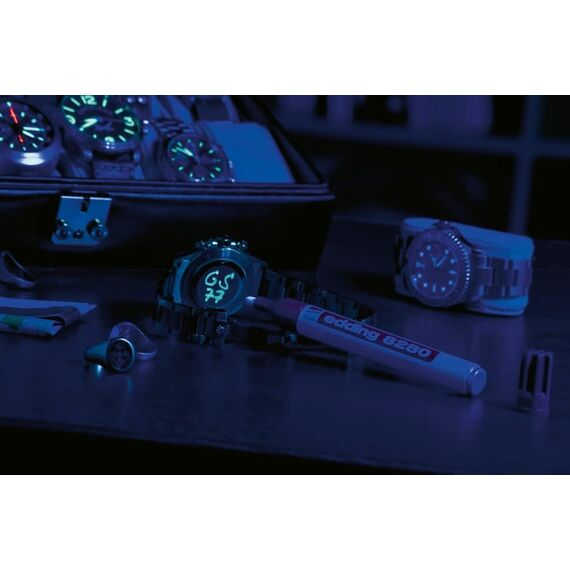 edding 4-8280100_2 Permanent-Marker, UV Marker (UV Marker, 1 stück (1er Pack))