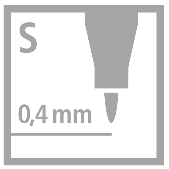 STABILO - Folienstift - OHPen universal - wasserlöslich superfein - 8er Pack