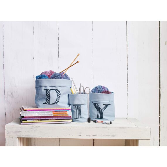 edding 4500 Textilmarker - orient-blau - 10 Stück - Rundspitze 2-3 mm - Textilstifte waschmaschinenfest (60 °C) zum Stoff bemalen - Stoffmalstift