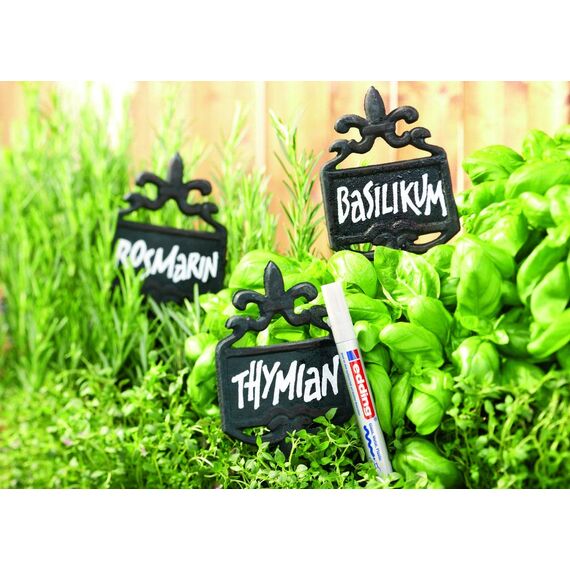 edding 750 Glanzlackmarker - grün - 10 Lackmarker - Rundspitze 2-4 mm - Lackstift für Glas, Stein, Holz, Kunststoff und Papier - wasserfest, stark deckend