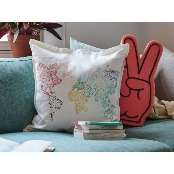 edding 4500 Textilmarker - hell-grün - 10 Stück - Rundspitze 2-3 mm - Textilstifte waschmaschinenfest (60 °C) zum Stoff bemalen - Stoffmalstift