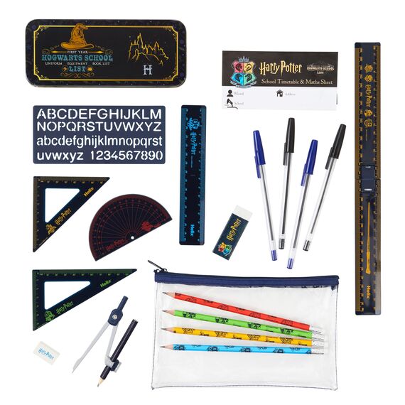 Harry Potter Schreibwaren-Set von Helix – komplettes Set mit Schulausrüstung