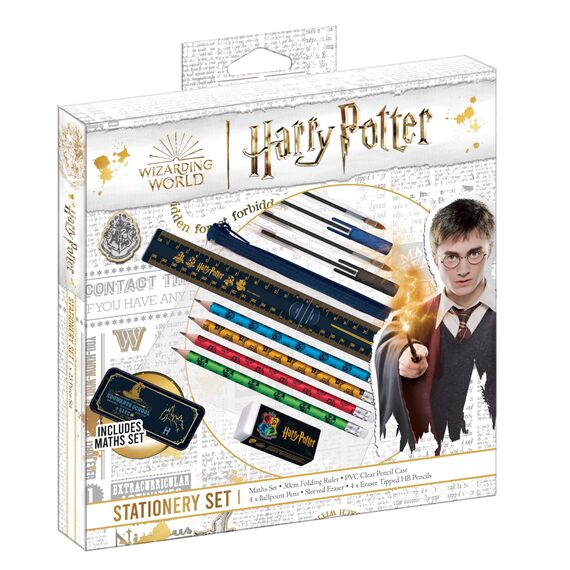 Harry Potter Schreibwaren-Set von Helix – komplettes Set mit Schulausrüstung