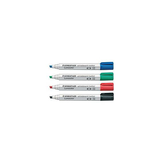Staedtler Lumocolor 351 B WP4 Whiteboard-Marker (2 x Markerset + 2 x Löscher)