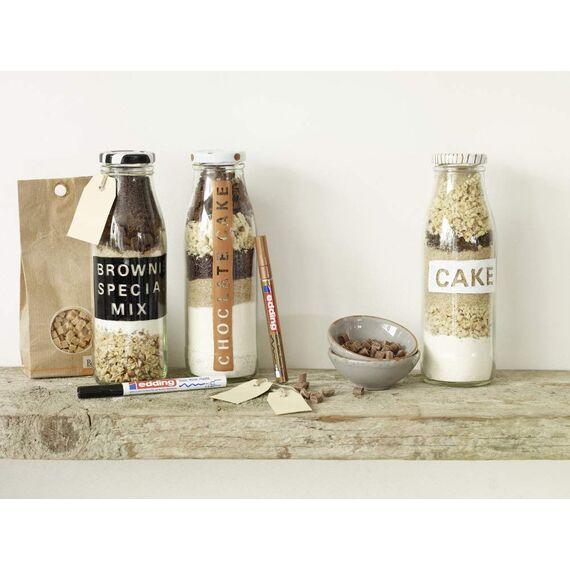 edding 751 Glanzlackmarker - pastellgelb - 10 Lackmarker - Rundspitze 1-2 mm - Lackstift für Glas, Stein, Holz, Kunststoff und Papier - wasserfest, stark deckend