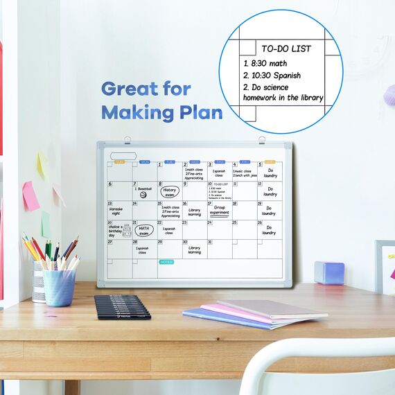 maxtek 0,7 mm Whiteboard Stifte, 12 Schwarz Whiteboard Marker Dünn, Trockenwischer Folienstift Abwischbar, Folienstift Non Permanent mit Ultra Feiner Spitze